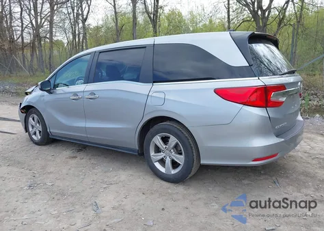 2019 Honda Odyssey Ex-L z USA, uszkodzony, nr VIN 5FNRL6H71KB049716